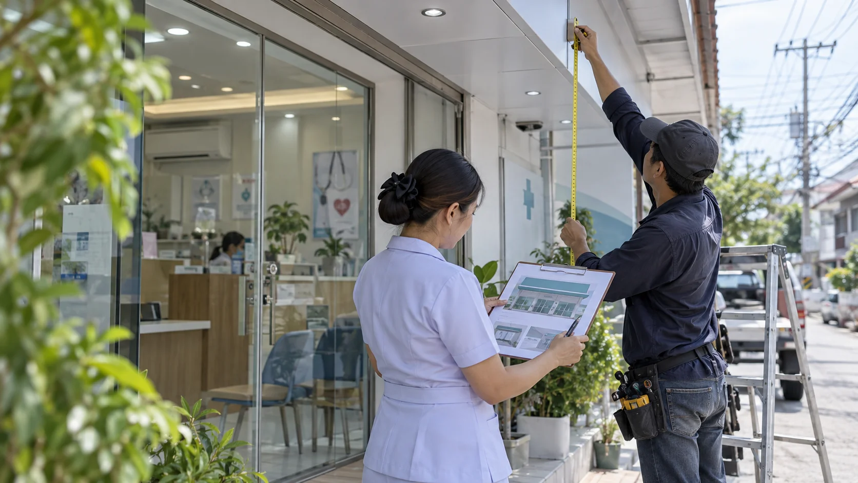 ป้ายคลินิกพยาบาล: เช็กข้อมูลและข้อกำหนดก่อนสั่งทำ